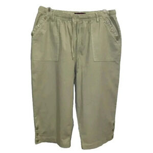 Gloria Vanderbilt Crop Pants Really Cute Size XL
